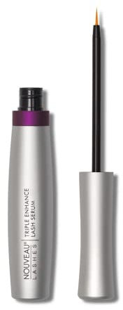 Nouveau Lashes Triple Enhance Lash Serum, Multifunctional Proteins, Triple Peptide Complex, Helps Improve Lash Length, Strength and Volume, Vegan, 5 ml