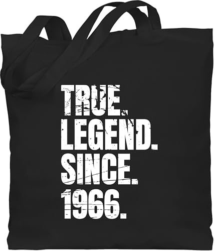 Shirtracer - Baumwolltasche - 60. Geburtstag - True Legend since 1966 Vintage