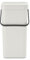 Brabantia - Sort & Go Abfallbehälter 16L - Mittelgroßer Recyclingbehälter - Tragegriff - Pflegeleicht - Auch für die Wandmontage Geeignet - Küchenmülleimer - Light Grey - 22 x 28 x 40 cm
