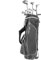SPOTRAVEL Golf Clubs Package Set, Men/Women Professional Golf Set with 460CC Alloy Driver, 6# to 9# Irons, Putter and Stand Bag, Complete Steel Shaft Golf Package Set for Adults (Black)