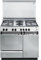 SEX8542NEDM - Cocina de gas con horno, 86 x 50 cm, color inoxidable, clase energética A