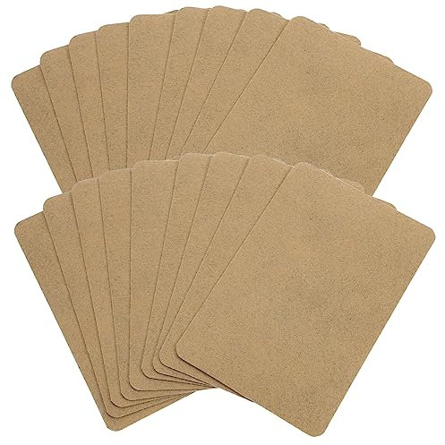 Ipetboom 50piezas Parches De Jengibre Para Cuerpo Conjunto De Unidades Almohadillas De Calor Corporal Para Alivio De Rodilla Cuello y Articulaciones Material Spunlace Seguro y Ligero Promue