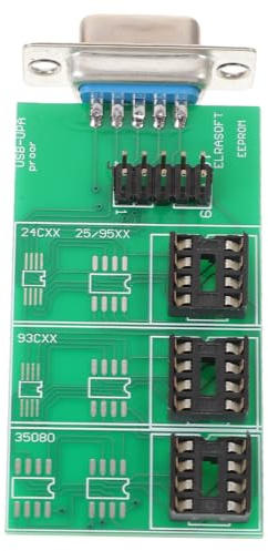 Kichvoe Adaptador Serial USB Práctico Funcionalidad Completa y Velocidad Estable, Programador USB para Diagnóstico Profesional de Vehículos Componentes PCB Electrónicos