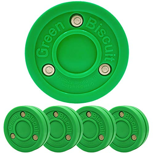 Grön kex Original Passing/Hantering Training Puck (4-pack)