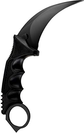 Milaloko Karambit Trainer Knife Without Cutting Edge Karambit Practice Training Knife with Sheath for Beginner 100% Safe Trainer Tool