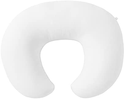 QUENESS Nursing Pillow and Positioner, Breastfeeding, Bottle Feeding, Baby Sitting Support, Tummy Time Support for Baby Boys and Girls, Propping Baby Pillow (Naked Pillow)