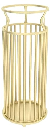 Schirmständer Schirmhalter Regenschirm-Eimer, Regenschirm-Aufbewahrungseimer, Für Zuhause, Eingangsbereich, Büro, Hotel Und Supermarkt Regenschirmständer Regenschirmhalter ( Color : Gold , Size : 22*2