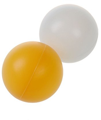 Juwaacoo Gelb 39Mm Durchmesser Sport TischtennisbäLle Pong Ball 6 STK