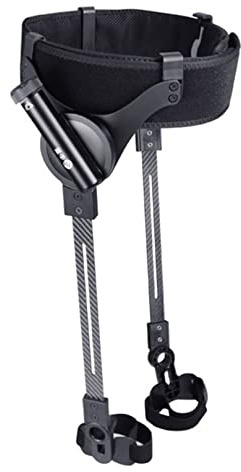 Exoskeleton kraftgånghjälpmedel, träning benlyftning justerbar rörlighet gånghjälp för vuxna äldre, lätt och bärbar (båda benen S)
