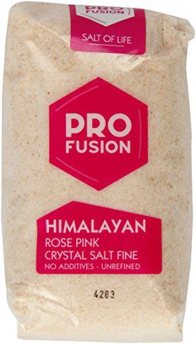 Profusion Organic Himalayan Rose Pink Crystal Salt Fine, 500g