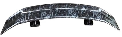 Dachheckspoilerflügel Für Cadillac CT4 CT5 CT6 Für Limousine Hinten Stamm Deckel Ente Schwanz Lip Auto Spoiler Flügel Schwarz Carbon Universal Außen Tuning Zubehör Auto Spoiler Wing(Farbe:Forging Carb