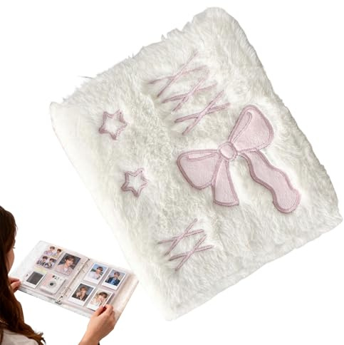 Plush Pärm - A6-anteckningsbok med innersidor för samlingsklistermärken och bärbara kort, för kvitton projekt Scrapbooking konstnärer passionerade studenter gör-det-själv