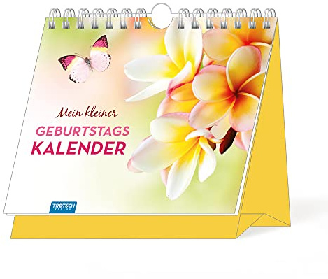 Mein kleiner Geburtstagskalender: Aufstellkalender, 15 x 13 cm