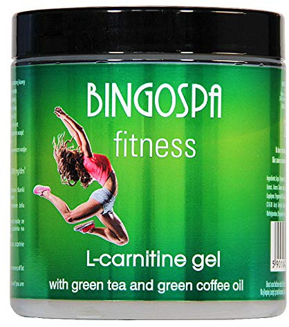 Gel de L-carnitina con té verde y aceite de café verde 250g BINGOSPA Fitness