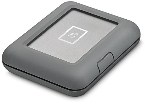 LaCie 2 TB DJI Co-Pilot Portable Hard Disk Drive with Samsung 128 GB Micro SD Card - Grey