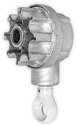 DIWARO.® | Kegelradgetriebe für Markisen | 3:1 | Öse grau | 78mm Nutrohr | Markisengetriebe
