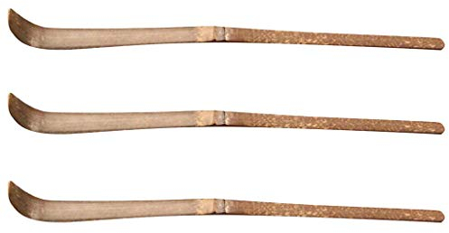 Cucharilla de bambú Tenlacum de té matcha en polvo cuchara de té para ceremonia de té (3 piezas)
