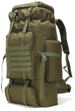 King'sGuard 70L Camping Hiking Backpack Tactical Backpack Military Molle Rucksack Backpack for Outdoor