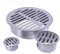 Couvercle de vidange de sol amovible en acier inoxydable - Couvercle de bonde de douche anti-blocage pour extérieur, balcon, cour