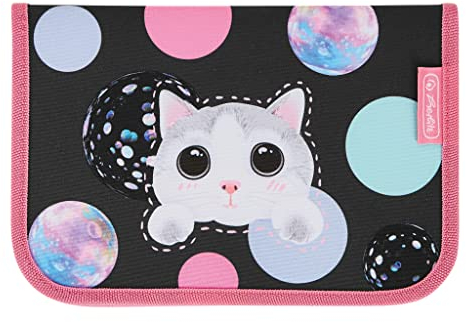 Herlitz 31-teiliges Etui, Cute Cat, 1 Stück