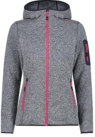 CMP - Damenjacke mit fester Kapuze, Titan-Fuchsia, M