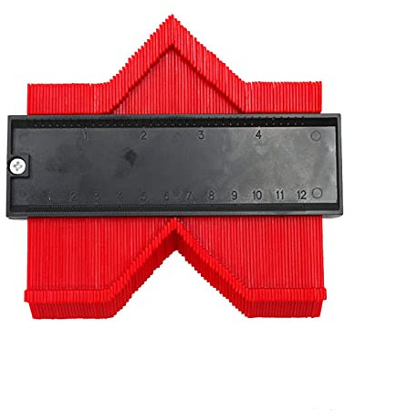 Strumenti for la lavorazione del legno, Strumento di misurazione for falegname, Duplicatore di sagoma Duplicatore di profilo Modello di contorno del calibro di duplicazione Contorno in plastica Duplic