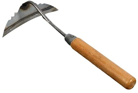 Piccola zappa agricola Nuova zappa cava completamente in acciaio temprato Strumenti durevoli multifunzionali pratici M7J3 Pala Diserbo Giardino Mano