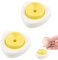 ZOKJSW 2 PCS Frullatore per Uova Bucauova in Acciaio Inox Separatore di Uova Perforatrice Semiautomatica per Utensili da Cucina Strumento di Cottura Semiautomatico da Cucina per Pugno di Pollo