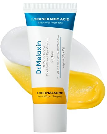 Dr.Melaxin Tx Tranexamsäure Retinalsome Dual-Augencreme Mit Adenosin Und Niacinamid Zur Reparatur Von Augenringen, Koreanische Hautpflege, 1,41 Fl Oz (1Er-Pack)