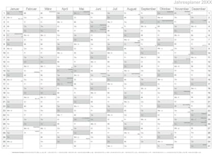 A4+-Leporello/Faltplaner/Wandplaner (kein Heft) | Jahreskalender Jahresplaner 2026 (H 297 mm x B 210 mm) Zwei Ansichten! Horizontal und vertikal!