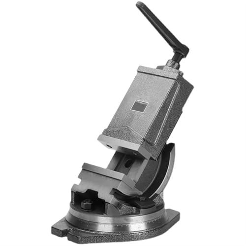 FUYUMIC Precision Milling Vise QHK125 Tilting Milling Machine Vice Clamp 125MM For Milling Machine Vice(QHK125)