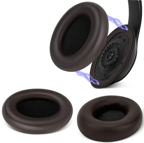 Geekria SNAP - Kit di cuscinetti auricolari di ricambio per cuffie Beats Studio Pro, cuscinetti magnetici facili da cambiare, sostituiscono i cuscinetti in pochi secondi, parti di riparazione (pelle