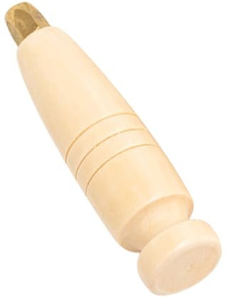 Holibanna Mango De Punzón Para Coser Cuero Para Bricolaje, Mango De Madera Maciza, Reemplazable, Accesorio Para Reparación De Zapatos, Herramienta Práctica Para Artesanos De Cuero