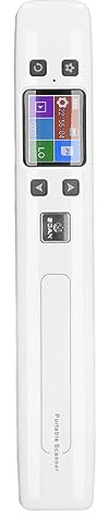 Fockety Tragbarer Dokumentenscanner, 1050 DPI Mobiler Fotoscanner für A4-dokumente Im Jpg/pdf-Format, USB-Handbildscanner für Zuhause und Bis
