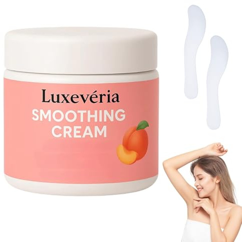 Luxevéria Gesichtshaarentfernungscreme, Herbionyx Glättungscreme, Glättungscreme, Glättet die Haut effektiv (1 Stück)