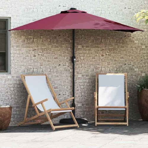 Générique Parasol de Jardin Rouge Bordeaux 294 x 150 x 224 cm Tissu,Maison & Jardin,Pelouses & Jardins,Vie en extérieur,Parasols & voiles d'ombrage,Rouge,4.3 KG,42003271