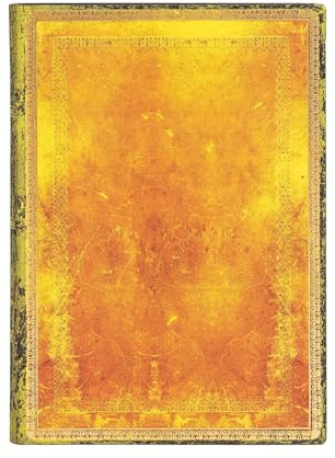 Notizbuch Ocker Midi Liniert