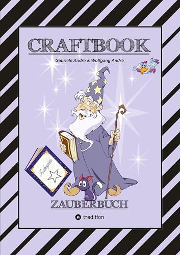 CRAFTBOOK - 100 SEITEN MAGIE - ZAUBERWÖRTER - ZAUBERSCHRIFT - ZAUBERWÜRFELSPIEL - MAGIER - ZAUBERSPRUCH - RÄTSEL: ZAUBERBUCH (Das kann ich!: SCHLAUHASE)