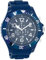 Oozoo C4828 - Armbanduhr für Herren, Silikonarmband, Dunkelblau, Streifen
