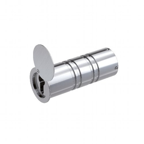BASI Keysafe Wandtresor Rohrtresor RT 101-MS Aluminium Edelstahl Schlüsselsafe Wandhalterung Schlüsseltyp Silber