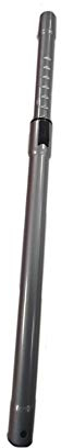 Hoover 49025442 Tubo Telescopico per Asprirapolvere, Ricambio Originale, Estensibile, Allungabile, Compatibile con Aspirapolvere a Traino Hoover Enigma, Argento