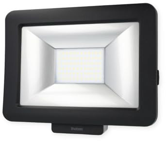 Theben 1020686 theLeda B30L BK projecteur à LED 30 W 5000 K extérieur | 3770 lm, IP 65, rotation 360°, modules mouvement/luminosité en option, noir, blanc neutre