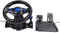 Yunseity Volante de PC, Volante de Carreras USB para Juegos con Pedal Y Palanca de Cambios, Rotación de 180 Grados, para PS3, PS2, PC