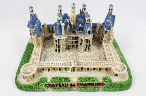 Chateau de Chambord Schloss Loire Poly Modell Frankreich Souvenir