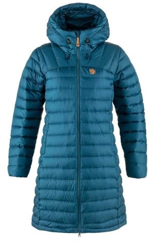 Fjallraven 87156-574 Snow Flake Parka W Jacka Dam Djup Sea Storlek L