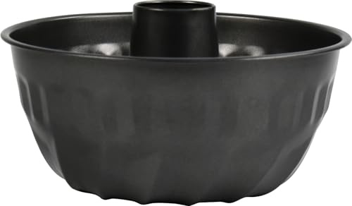 Catergold Non-Stick Baking Mould Pan Carbon Steel Round Cake Tin Dish for Delicious Cakes Size 22 x 11cm