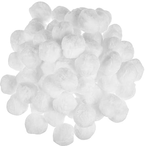 IMIKEYA 1paquet Balles Filtrantes pour Piscine Filtration Sable Nettoyage des Aquariums Et Bacs à Sable Paquet Utilisation Facile