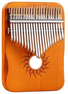 Fingerklavier-Kalimba 17 21 Tasten Kalimba Fingerpiano Für Anfänger Musikliebhaber(Wood 21 key)