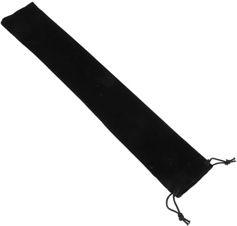 OFFSCH Bolsa con Cordón Tela Resistente y Ligera de 10 Pulgadas para Flauta Elegante y Protección Multifuncional para Instrumentos Musicales en Movimiento