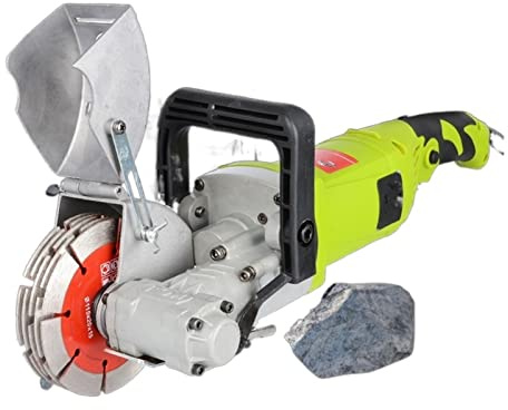 Rainureuse Béton, 4000W Béton en acier Machine à découper en acier Mur d'électricité Chaser Groove Machine à découper Machine murale Scare circulaire Outil électrique